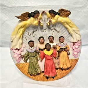Religious them plate is 12 inches across.